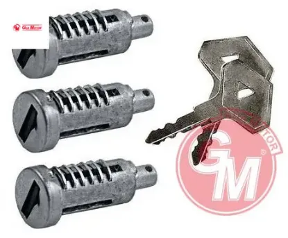 Kapı kilit şifre takımı 3 lü set renault r12 toros Gua 7701348432 resmi