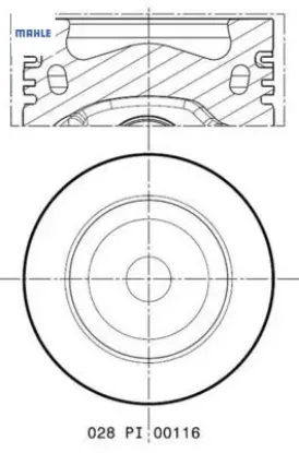 Pıston segman 81.50mm 0.50 amarok caddy ııı-ıv golf vı 2.0 tdı 05- ckub cfhc cbbb cbdc clca Mahle 03L107065AG/ 03L107065S/ 03L107065AA resmi