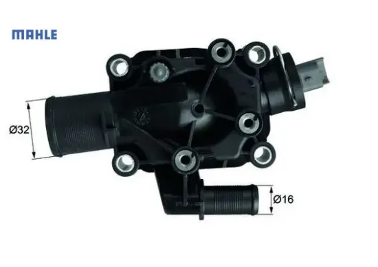 Termostat komple berlıngo 1.6 16v 04/08 >-c2-c3-c4 1.4-1.6 16v 04 >-p207-p307 1.6 16v 08 > Mahle 1336.Z0/ 9647265980 resmi
