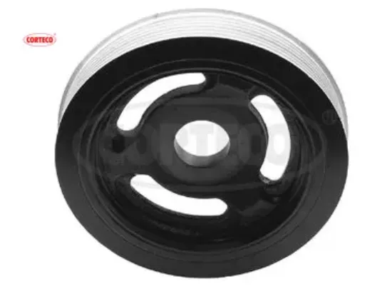 Krank kasnağı p206-p207-p208-p308-p508-p3008-p5008-partner-c2-c3-nemo c4-c5-berlıngo 1.4-1.6 hdı for Corteco 0515.T3/ 1369546/ AV6Q6B319AA resmi