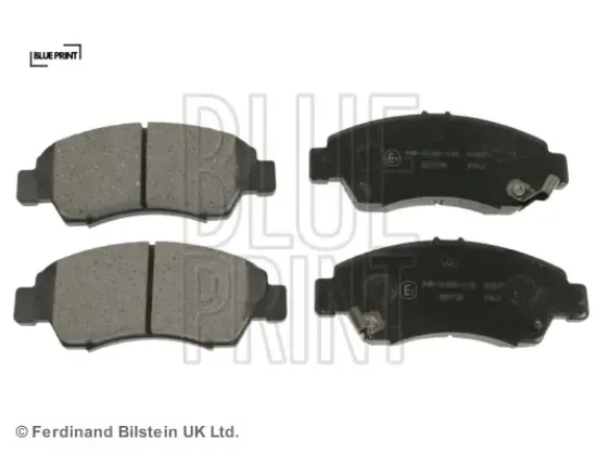 Ön fren balata küçük tip honda cıvıc 1.6l d16 sı enjeksiyonlu 92-95 1.4l d14a euro 96-00 / jazz 1.4l Blue prınt 45022SR3G01/ 45022SAAE51/ 45022SAAG00 resmi