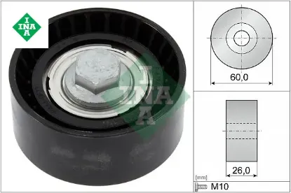 Alternatör gergi rulmanı astra j-k 14- ınsıgnıa a/b 15- mokka 15> zafıra c cruze 1.6 cdtı b16dth Ina 55571052/ 636290 resmi