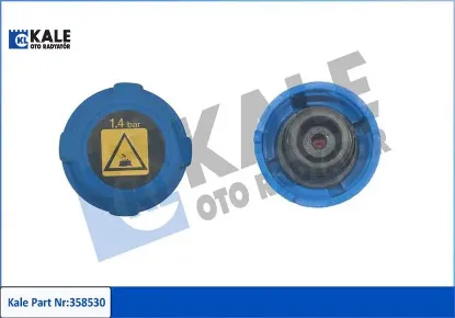 Genleşme kavonoz kapağı palıo-albea-sıena-doblo-lınea-fıorıno fıat 500-bravo 1.4 bar Kale radyatör 46521714/ 46799364/ 5014877/ 5014873 resmi