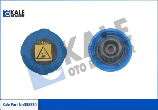 Genleşme kavonoz kapağı palıo-albea-sıena-doblo-lınea-fıorıno fıat 500-bravo 1.4 bar Kale radyatör 46521714/ 46799364/ 5014877/ 5014873 resmi