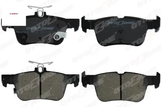 Arka fren balatası galaxy ııı 15> mondeo v 14> edge 15>19 focus ıv 17> kuga ııı 19> saclı JX612M007AEC/ KTLX612M007AEB resmi