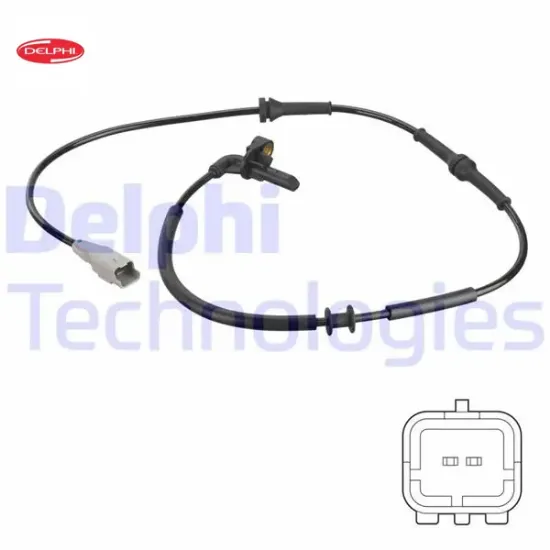 Abs hız sensörü berlingo-xsara-partner 06-1996-12-2015 Delphı 4545C9 resmi