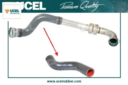Turbo hortumu metal boru hariç renault megane ııı 09> fluence 09> 1.5 dcı 85-105 hp Üçel kauçuk 8200760281 resmi