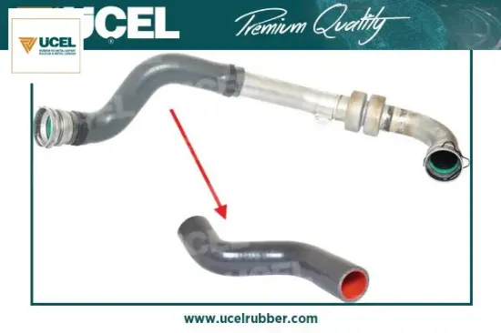 Turbo hortumu metal boru hariç renault megane ııı 09> fluence 09> 1.5 dcı 85-105 hp Üçel kauçuk 8200760281 resmi