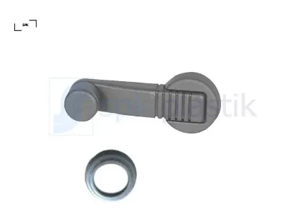 Cam açma kolu pullu gri r9 97 ym.-r11-r19-r21-express Spk 7702253025/ 7702253988 resmi