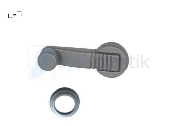 Cam açma kolu pullu gri r9 97 ym.-r11-r19-r21-express Spk 7702253025/ 7702253988 resmi