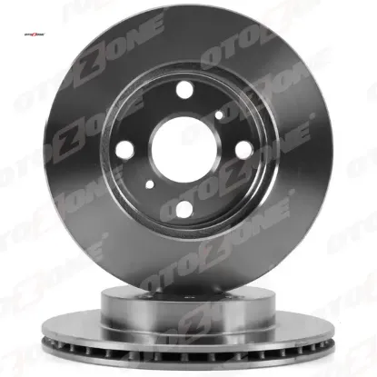 Ön fren diski hava kanallı toyota yarıs 1.0l 1.3l 1sz-fe 2nz-fe ncp10 scp10 küçük tip - arkalar k am 4351252050/ 4351252020/ 4351252010 resmi