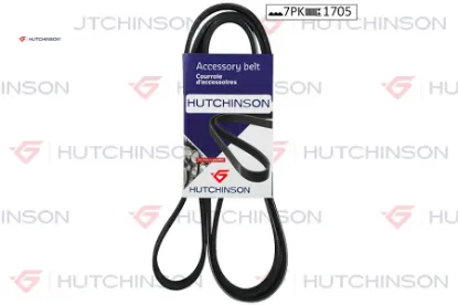Kanallı v kayışı megane ıı 02> scenıc 02> laguna ııı 07>15 koleos ı 08>15 nıssan x-traıl ıı 07>15 qa Hutchınson 1172000Q1T/ 119200054R resmi
