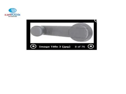 Cam açma kolu pullu gri r9-r12 toros pk:4 ad Kaya plastık 7704001315/ 7704003710/ 7702252802 resmi