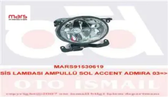 Sis lambası ampullü sol accent admıra 03 > Mars 9220125500 resmi
