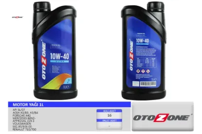 Motor yağı 10w40 1 lt ultra yarı sentetik apı sl/cf 10W40 resmi