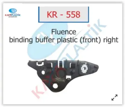 Ön tampon ayağı sağ fluence Kaya plastık 622217286R resmi