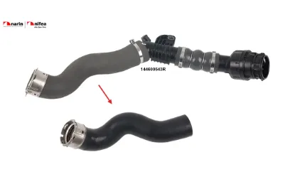 Turbo hortumu plastik boru hariç ok ile gösterilen büyük hortum clıo 1.5 dci 19> Nıfea 144600543R resmi