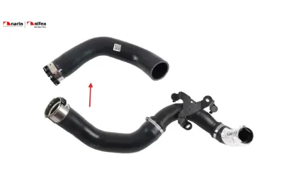 Turbo hortumu plastik boru hariç ok ile gösterilen büyük hortum grand scénıc ııı jz0/1 mega Nıfea 144603116R/ 144609616R resmi