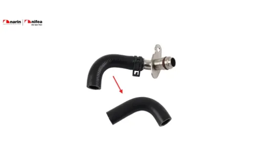 Turbo yağlama borusu hortumu metal boru hariç captur ı j5 Nıfea 8200779378/ 1511300QAA resmi