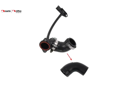 Turbo hortumu plastik boru hariç clıo ııı symbol 1.5 dci 04> Nıfea 8200715610 resmi