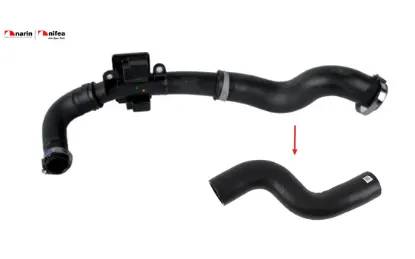 Turbo hortumu metal boru hariç ok ile gösterilen büyük hortum kangoo 1.5 dci 08> Nıfea 8200534296 resmi