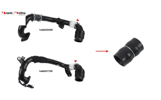 Turbo hortumu plastik boru hariç plastik boru hariç trafıc ııı nv300 2.0 dci 19> Nıfea 1446000Q3M/ 1446000Q2M/ 144605770R resmi