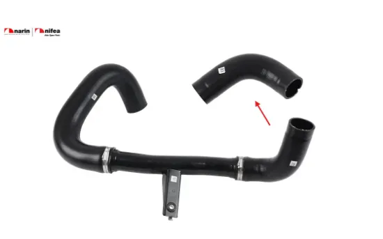 Turbo hortumu metal boru hariç ok ile gösterilen küçük hortum büs/otobüs 250 ducato panelvan/v Nıfea 1366816080 resmi