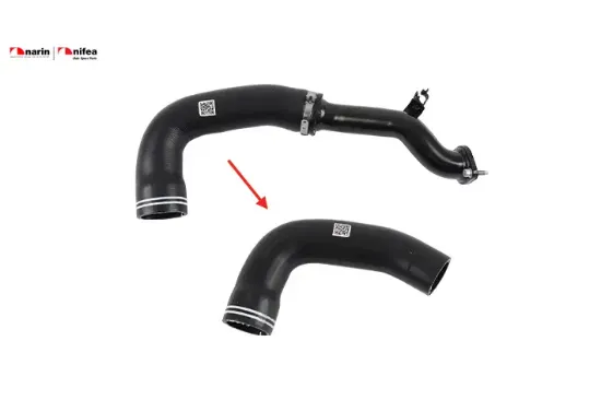 Turbo hortumu metal boru hariç doblo 1.3/1.6/2.0 m Nıfea 51820715 /  51812225 /  519841 resmi