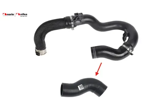 Turbo hortumu plastik boru hariç doblo Nıfea 52091408/ 52087203 resmi