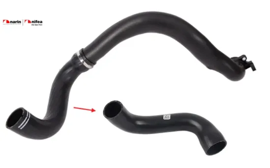 Turbo hortumu plastik boru hariç bravo Nıfea 51821514 resmi