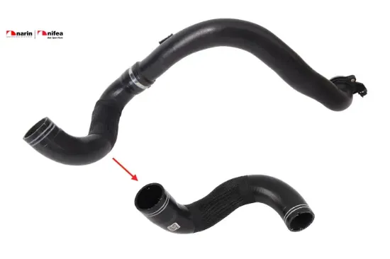 Turbo hortumu plastik boru hariç Nıfea 51964158/ 51900149/ 51879552 resmi