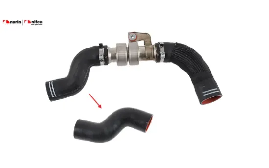 Turbo hortumu metal boru hariç bravo ıı delta 1.4 16v 10> Nıfea 51868990 resmi