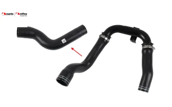 Turbo hortumu metal boru hariç linea 1.3 jtd 06> Nıfea 51800396 resmi