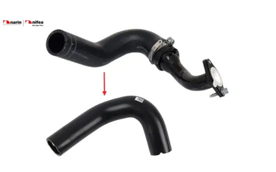 Turbo hortumu metal boru hariç linea 1.3 jtd 06> Nıfea 51800390 resmi