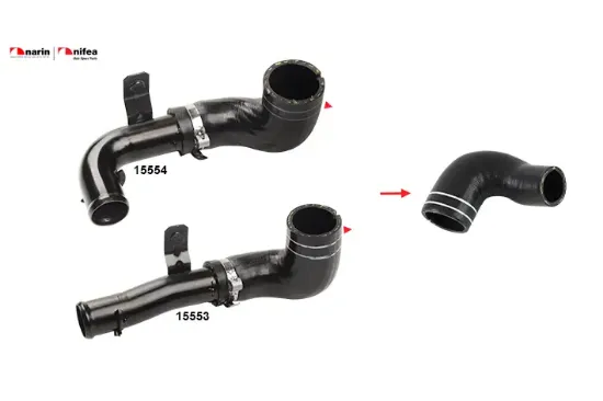Turbo hortumu metal boru hariç bıpper aa bıpper tepee ram v700 cıty Nıfea 51780785/ 51856677/ 51915411/ 52029642/ 0382.RE resmi