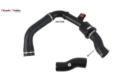 Turbo hortumu plastik boru hariç ok ile gösterilen küçük hortum gıulıetta 940 1.4 tb 10> Nıfea 50517509 resmi