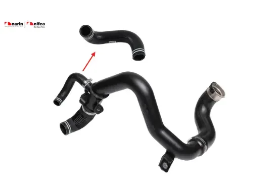 Turbo hortumu plastik boru hariç ok ile gösterilen küçük hortum gıulıetta 940 Nıfea 50517520/ 50517519/ 50521550/ 50530219/ 50521794/ 50521554/ 50530217/ 50521790 resmi