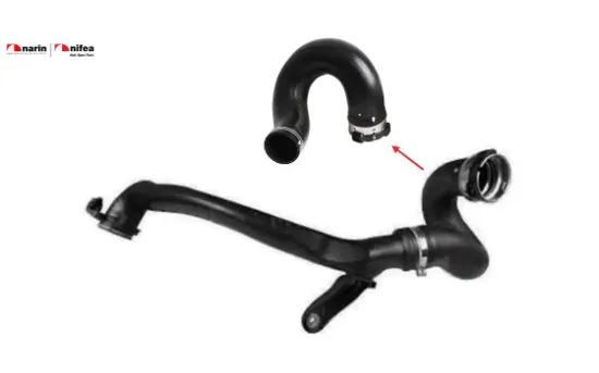 Turbo hortumu plastik boru hariç gıulıetta Nıfea 50516205/ 50530222 resmi