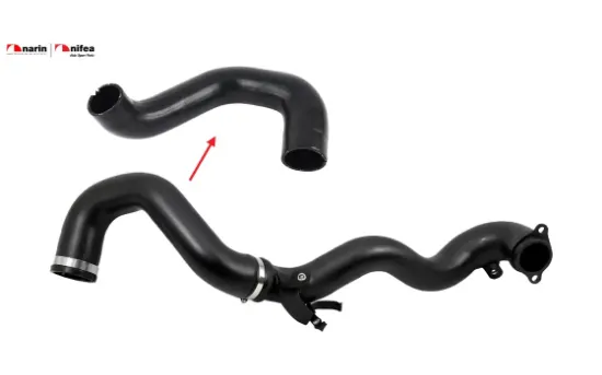 Turbo hortumu plastik boru hariç otomatik viteslerde kullanılmıştır 159 1.9 jtdm 05> Nıfea 50506150 resmi