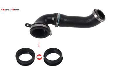 Turbo borusu contası plastik boru hariç ok ile gösterilen conta 508 408 308 3008 c5 1.6  benzın elk Nıfea 9807627680/ 9803753680 resmi