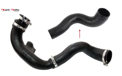 Turbo hortumu plastik boru hariç ok ile gösterilen büyük hortum transıt custom v362 Nıfea 2500785/ 2462782/ KK216F073BD/ GK216F073AC resmi