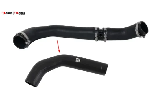 Turbo hortumu plastik boru hariç ok ile gösterilen büyük hortum transıt mınıbüs otobüs (fd_ _, fb_ _ Nıfea 8C116C646DE/ 1670814/ 8C116C646DD/ 1578312/ 8C116C646DC/ 1571938/ 8C116C646DB/ 1509438/ 8C116C646DA/ resmi