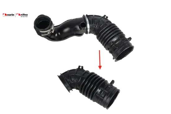 Hava filtre hortumu plastik boru hariç transıt Nıfea BK319C623BE/ T229259/ BK319C623BD/ 1863410/ BK319C623BC/ 1850659 resmi