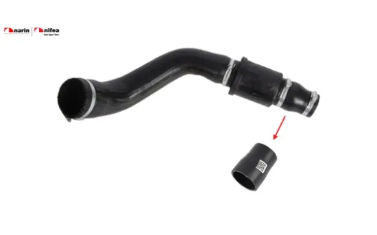 Turbo hortumu küçük plastik parça hariç  transıt v Nıfea CC116C646DD/ 1811809/ CC116C64 resmi