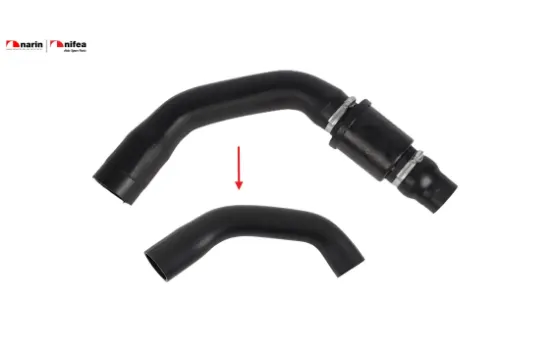 Intercooler hortumu büyük plas.parça hariç transit Nıfea CC116C646BG /  1811806 resmi