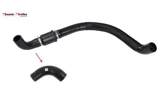 Turbo hortumu plastik boru hariç ok ile gösterilen küçük hortum transıt 2.2 tdci 07> Nıfea 1731738/ CC116C646CE/ BK216C646AD/ 1910633/ 1774194 resmi
