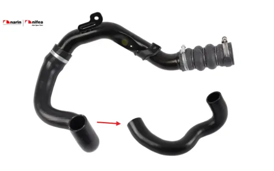 Turbo hortumu metal boru hariç tourneo connect transıt connect p65 Nıfea 7T169F796AE/ 5050742/ 7T169F796AC/ 1497792/ 7T169F796AD/ 4968059 resmi