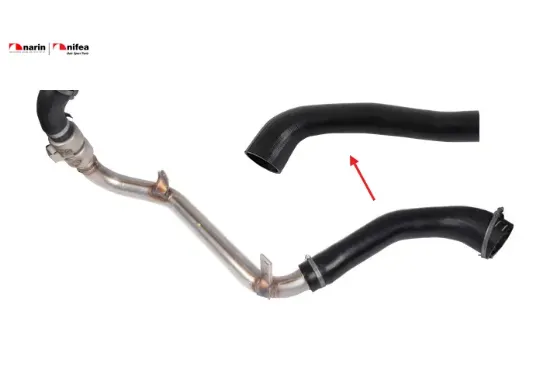 Turbo hortumu metal boru hariç ok ile gösterilen büyük hortum galaxy ıı (wa6) mondeo ıv (ba7) mondeo Nıfea 8G916C646AE/ 1594907/ 8G916C646AD/ 1535011/ 8G916C646AC/ 1507991/ 8G916C646AB/ 1496191 resmi