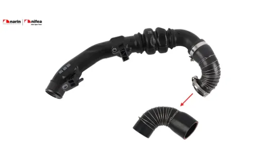 Turbo hortumu plastik boru hariç c-max Nıfea DS736C646FK/ 2038246/ DS736C646FJ/ 1872755/ FV416C646DD/ 2070824 resmi