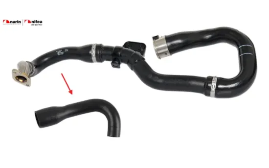 Turbo hortumu corsa d 1.3 cdtı./5860549-2 / gm 555 Nıfea 5860549-2 /  GM 55559260 resmi